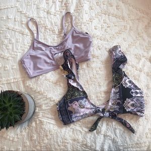 Misguided swim tops